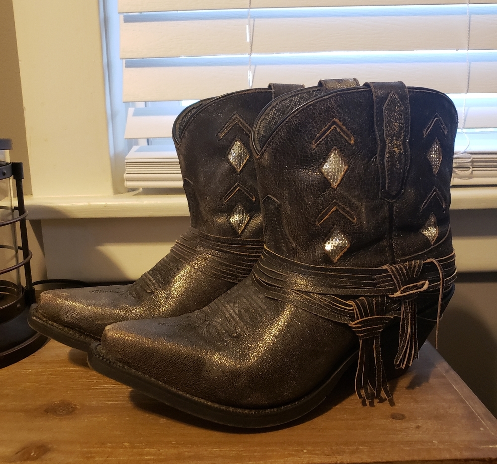 Laredo Fringe Cowboy Boots